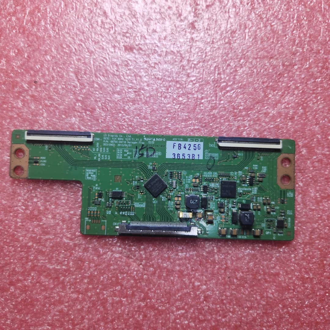 T-con LG V.14 60Hz 1G1D TI_V1.0 P/N: 6870C-0471D Halogen Free