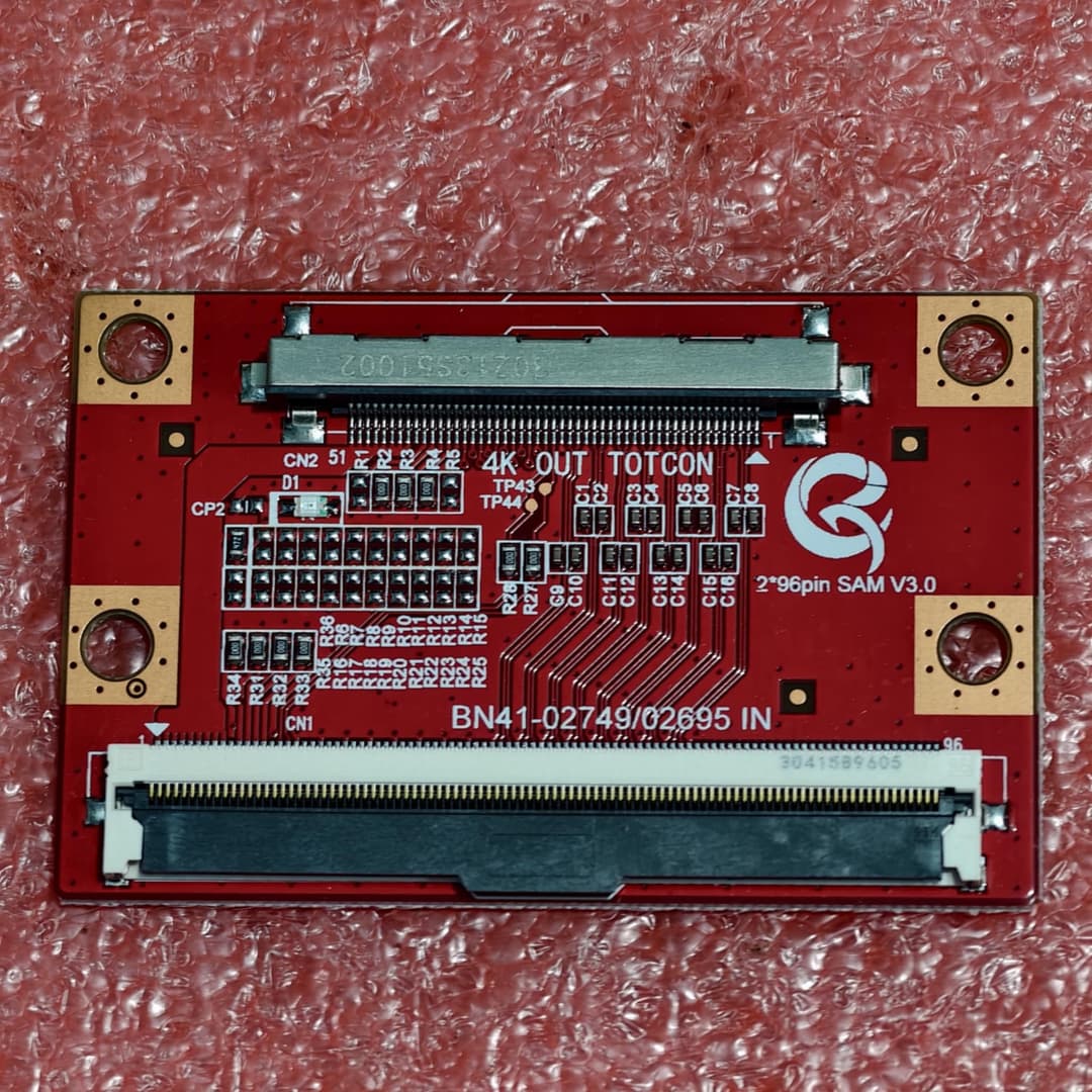 ตัวแปลงเมนบอร์ด Samsung แบบ 96 pin ให้ใช้กับจอ 51 pin ทั่วไป สำหรับทีวีตระกูล QN QA