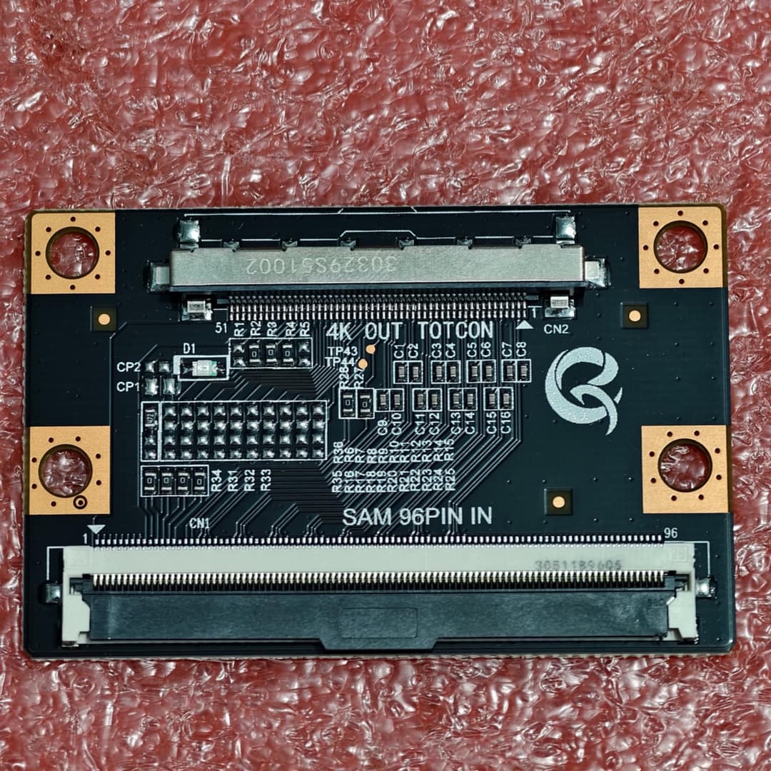 ตัวแปลงเมนบอร์ด Samsung แบบ 96 pin ให้ใช้กับจอ 51 pin ทั่วไป สำหรับทีวีตระกูล NU RU